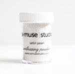 embossing powder - satin pearl