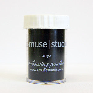 embossing powder - onyx