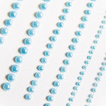 A Muse Studio Pearl Stickers in Bermuda Blue