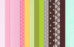 a|s cardstock - spring basket mini paper pack