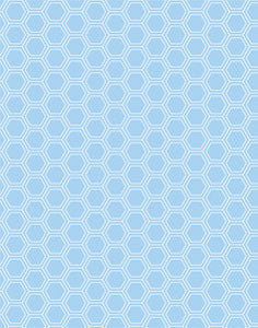 a|s cardstock - petite hexagon sky