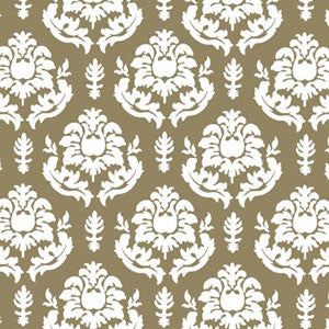 a|s shimmer damask cardstock - platinum