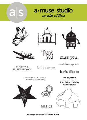 rubber stamp set