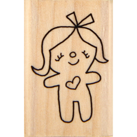 wood stamp - mb dolly