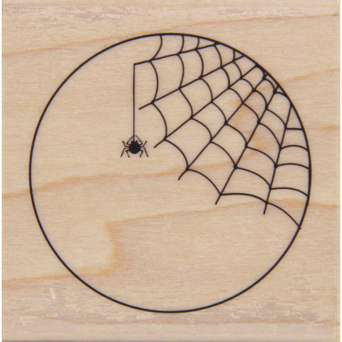 wood stamp - spider tag