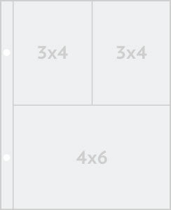 pocket page refill - 3x4 + 4x6