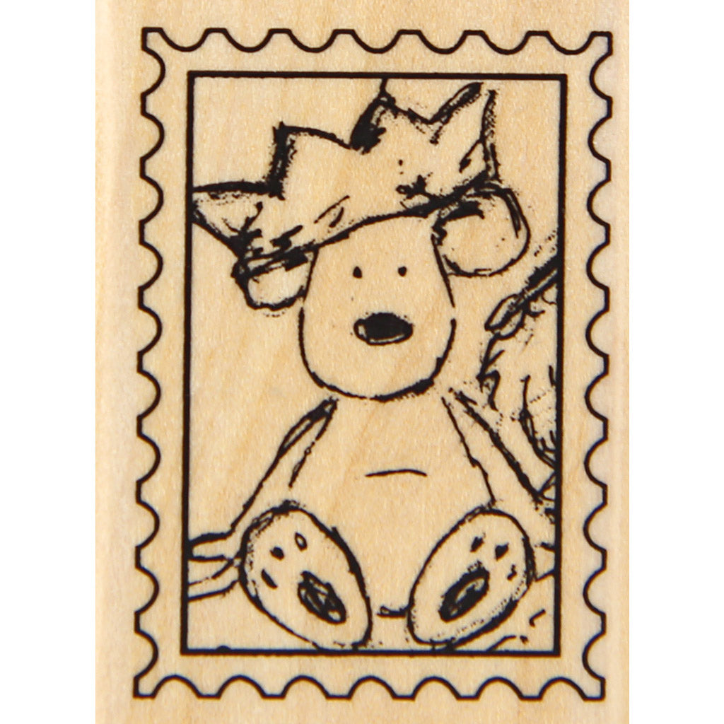 wood stamp - mouse post stamp 1 – amusestudio.com