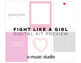 stamp out breast cancer - fight like a girl 2016 digital kit