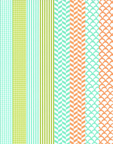a|s cardstock - april collection new patterns