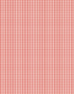 a|s cardstock - gingham cherry