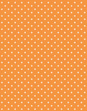 a|s cardstock - petite polka dot orange