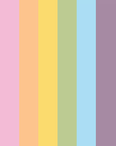 a|s cardstock - rainbow assortment pastel