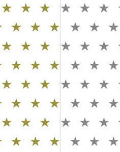 a|s cardstock - stars assorted pack