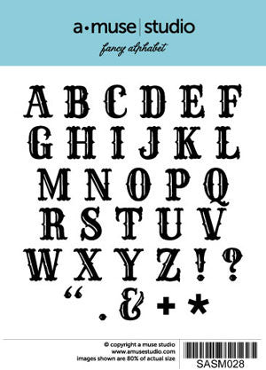 Elegant Font Alphabet Clear Acrylic Stamps Set – Plus More! – UK Seller, Fast Shipping