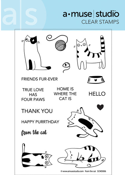 From The Cat - Stamp Set  A Muse Studio –