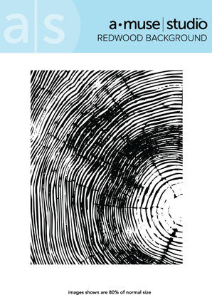 redwood tree rubber stamp redwood background – amusestudio.com