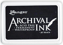ink pad - archival jet black