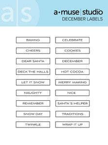 december labels – amusestudio.com