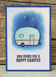 a|s die set - happy camper