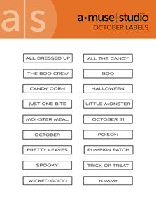 October Files Label october labels – amusestudio.com